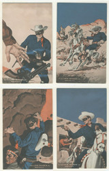 1960 Exhibts The Lone Ranger (Color) Set 16  #*