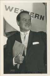 1961 Bob Hope Photo Post Card  #*