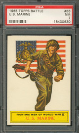 1965 BATTLE #56 U.S. MARINE PSA 7 NM #* 1965 BATTLE #56 U.S. MARINE PSA 7 NM #*