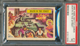 1965 A.B.C. BATTLE CARDS #13 DEATH IN THE STREETS PSA 7 NM  #*