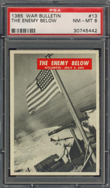 1965 WAR BULLETIN #13 THE ENEMY BELOW PSA 8 NM-MT   #*