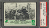 1966 GREEN BERETS #47 FAST AS LIGHTNING... PSA 8 NM-MT   #*