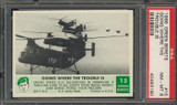 1966 GREEN BERETS #15 GOING WHERE THE TROUBLE IS  PSA 8 NM-MT   #*