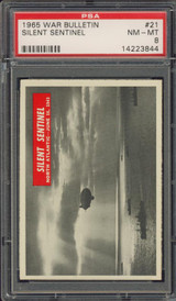 1965 WAR BULLETIN #21 SILENT SENTINEL PSA 8 NM-MT   #*