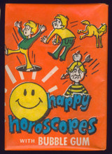 1972 Happy Horoscopes Wax Pack  #*