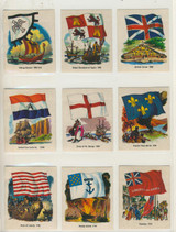 1975/76 Sunbeam Bread Bicentennial Flags Of America Set 31 With Album  #*