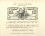 1974 Bureau Of Engraving & Printing 1897 $10 Silver Certificate B029 #* 1974 Bureau Of Engraving & Printing 1897 $10 Silver Certificate B029 #*