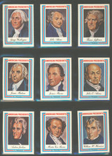 1975 Visual Panographics American Presidents  (Singles) Set (38)   #*