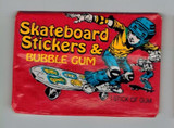 1978 Donruss Skateboard Stickers & Bubble Gum Unopened 1 Wax Pack  #*