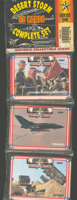1991 Treat  Desert Storm Series One Set 60  (Called J-Hook) Complete Set  ""