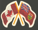 Canadian & England Flags  (NEW)  #*