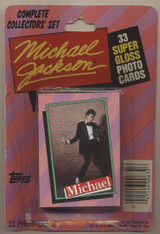 1984 Topps Michael Jackson 33 Super Gloss Photo Cards (no stickers) #*sku37303