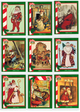 1994 Santa Around the World 72 Trading Card Set BASE SET 72 + 10 /12 /22kt Gold Foil & 6 Extras   #*