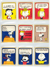 1980's Schulz Snoppy & Characters 12 Different Stickers #* 1980's Schulz Snoppy & Characters 12 Different Stickers #*
