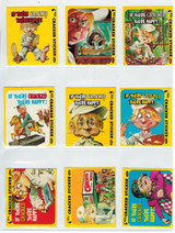 1978 Fleer Cracked Magazine Sticker Set 10  #*sku33711