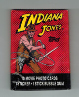1984 Topps Indiana Jones Unopened 1 Wax Pack  #*sku33829
