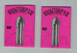 1979 FTCC Wade William Production Rocketship X-M  Unopened 2 Wax Packs  #*