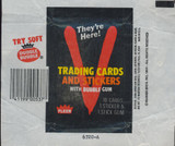 1984 FLEER V TRADING CARDS AND STICKERS WRAPPER   #*sku17505