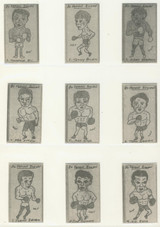 1992 W.R. Priddy (Antiques) Famous Boxers Set 80 #* 1992 W.R. Priddy (Antiques) Famous Boxers Set 80 #*