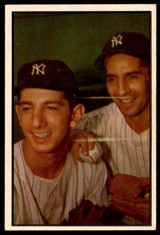 1953 Bowman Color #93 Billy Martin/Phil Rizzuto Very Good 