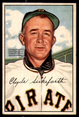 1952 Bowman #227 Clyde Sukeforth CO Ex-Mint RC Rookie High Number 