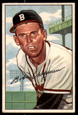 1952 Bowman #228 Bob Chipman Ex-Mint High Number 1952 Bowman #228 Bob Chipman Ex-Mint High Number