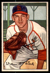 1952 Bowman #248 Bill Werle Ex-Mint High Number 