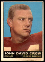 1961 Topps #116 John David Crow Poor 