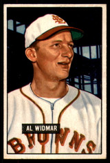 1951 Bowman #281 Al Widmar Ex-Mint RC Rookie 1951 Bowman #281 Al Widmar Ex-Mint RC Rookie