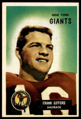 1955 Bowman #7 Frank Gifford Excellent+  ID: 243692