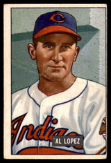 1951 Bowman #295 Al Lopez MG G-VG RC Rookie High Number 1951 Bowman #295 Al Lopez MG G-VG RC Rookie High Number