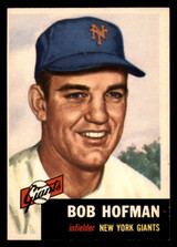 1953 Topps #182 Bobby Hofman Near Mint+ 