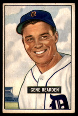 1951 Bowman #284 Gene Bearden Excellent High Number  ID: 227237