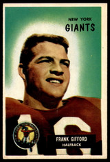 1955 Bowman #7 Frank Gifford Excellent  ID: 243693