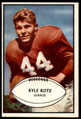 1953 Bowman #25 Kyle Rote Excellent+ 