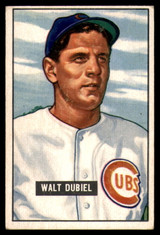 1951 Bowman #283 Walt Dubiel Excellent RC Rookie High Number 