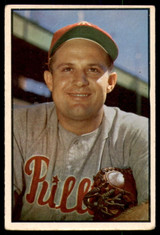 1953 Bowman Color #28 Smoky Burgess Excellent 1953 Bowman Color #28 Smoky Burgess Excellent