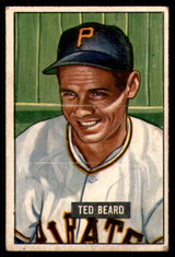 1951 Bowman #308 Ted Beard Excellent RC Rookie 