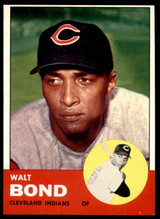 1963 Topps #493 Walt Bond Near Mint  ID: 214220