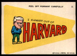 1967 Topps Comic Pennants #16 I Flunked Out of Harvard NM-Mint  ID: 210923