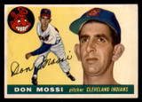 1955 Topps #85 Don Mossi UER Ex-Mint RC Rookie  ID: 297314
