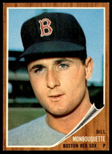 1962 Topps #580 Bill Monbouquette Boston Red Sox Near Mint High # 