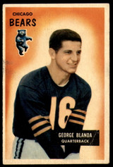 1955 Bowman #62 George Blanda Very Good ID: 243895 1955 Bowman #62 George Blanda Very Good ID: 243895