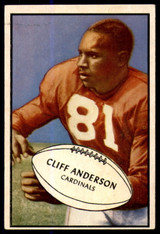 1953 Bowman #72 Cliff Anderson Excellent+ 1953 Bowman #72 Cliff Anderson Excellent+