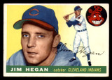 1955 Topps #7 Jim Hegan Very Good  ID: 296317