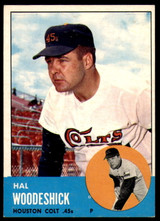 1963 Topps #517 Hal Woodeshick Ex-Mint  ID: 214238
