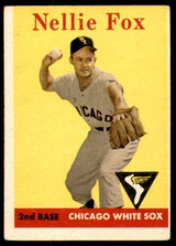 1958 Topps #400 Nellie Fox VG-EX ID: 251190 1958 Topps #400 Nellie Fox VG-EX ID: 251190