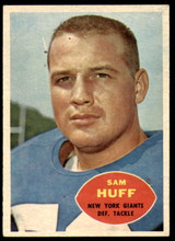 1960 Topps #80 Sam Huff Ex-Mint  ID: 244248