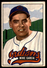 1951 Bowman #150 Mike Garcia Excellent+ ID: 209948 1951 Bowman #150 Mike Garcia Excellent+ ID: 209948