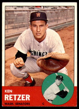 1963 Topps #471 Ken Retzer Excellent+  ID: 264999